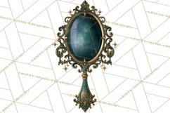 Vintage Witch Apothecary Clipart PNG, Halloween Magic Product Image 4