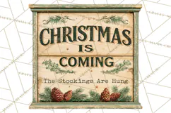 Farmhouse Christmas Signs PNG Product Image 4