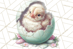 Easter Egg Hunt Clipart, Easter PNG, Sublimation Designs Product Image 3