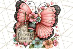 Inspirational Butterfly Sign Clipart PNG Product Image 4