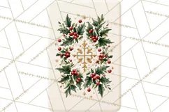 Christmas Mahjong Clipart, Holiday Mahjong Tiles PNG Product Image 4