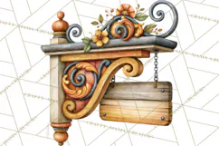 Inspirational Farmhouse Sunflower Clipart PNG Product Image 4