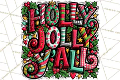 Whimsical Christmas Shirt Graphic PNG Holiday Doodle Quote Product Image 4
