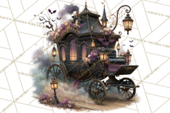 Witch Psychic Gothic Supernatural Clipart PNG Product Image 4