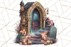 Witch Psychic Gothic Supernatural Clipart PNG Product Image 3