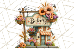 Small Town Summer Clipart PNG Scenes Product Image 3
