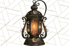 Vintage Witch Apothecary Clipart PNG, Halloween Magic Product Image 3