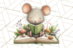 Mischievous Mouse Occupation Clipart PNG Product Image 2