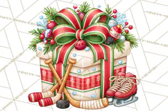 Sports & Occupations Christmas Gifts Clipart Product Image 2