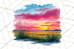Watercolor Inspirational Landscape Backgrounds Product Image 4