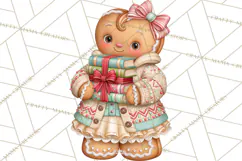 Gingerbread People Clipart, Gingerbread People Product Image 5