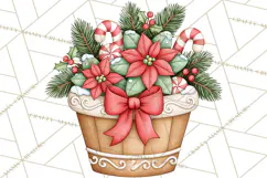 Downtown Gingerbread Town Accessories Clipart PNG Product Image 5