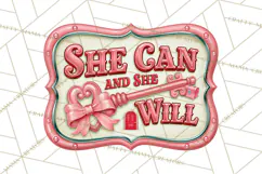 Girl Power Retro Diner Sign PNG Clipart Product Image 2