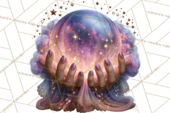Witch Psychic Gothic Supernatural Clipart PNG Product Image 5