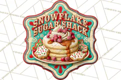 Retro Diner Style Christmas Signs PNG Product Image 2
