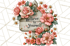 Inspirational Butterfly Sign Clipart PNG Product Image 2