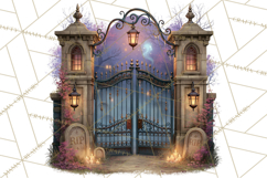 Witch Psychic Gothic Supernatural Clipart PNG Product Image 2