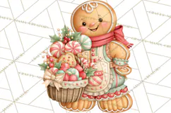 Gingerbread People Clipart, Gingerbread People Product Image 2