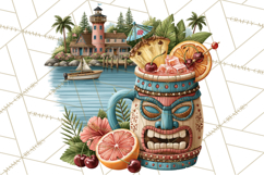 Lake Life Booze Clipart PNG Product Image 3