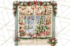 Christmas Through The Window PNG Clipart Product Image 3