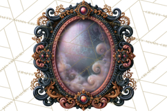 Witch Psychic Gothic Supernatural Clipart PNG Product Image 3