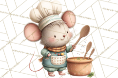 Mischievous Mouse Occupation Clipart PNG Product Image 2