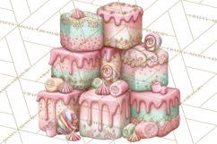 Milk Cookies Candy Chocolate Dessert Clipart PNG Product Image 2