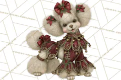 Christmas Circus Clipart, Vintage Christmas Circus PNG Product Image 3