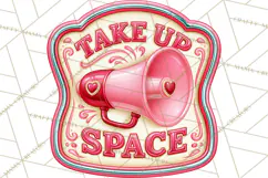 Girl Power Retro Diner Sign PNG Clipart Product Image 3