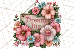Inspirational Butterfly Sign Clipart PNG Product Image 4