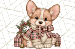 Buffalo Plaid Christmas PNG Clipart Product Image 4