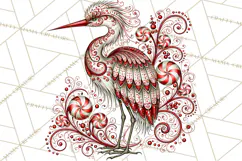 Whimsical Peppermint Animal PNG Christmas Clipart Product Image 4
