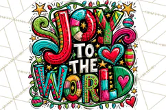Whimsical Christmas Shirt Graphic PNG Holiday Doodle Quote Product Image 4