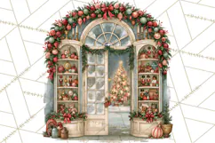Christmas Through The Window PNG Clipart Product Image 4