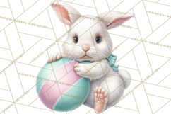 Easter Egg Hunt Clipart, Easter PNG, Sublimation Designs Product Image 3