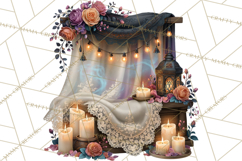 Witch Psychic Gothic Supernatural Clipart PNG Product Image 5