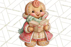 Gingerbread People Clipart, Gingerbread People Product Image 2