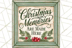Farmhouse Christmas Signs PNG Product Image 2