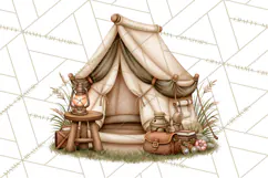 Safari Clipart African Animals Watercolor PNG Product Image 2