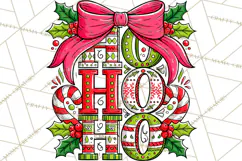 Whimsical Christmas Shirt Graphic PNG Holiday Doodle Quote Product Image 3