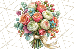 Heartfelt Inspirational Floral PNG Clipart Product Image 3
