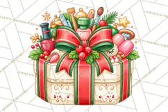 Sports & Occupations Christmas Gifts Clipart Product Image 4