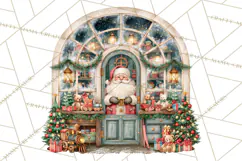 Christmas Through The Window PNG Clipart Product Image 3