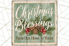 Farmhouse Christmas Signs PNG Product Image 3