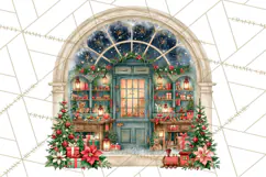 Christmas Through The Window PNG Clipart Product Image 4