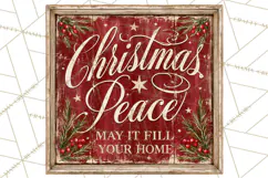 Farmhouse Christmas Signs PNG Product Image 4