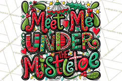 Whimsical Christmas Shirt Graphic PNG Holiday Doodle Quote Product Image 4