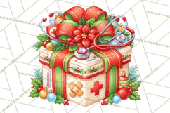 Sports & Occupations Christmas Gifts Clipart Product Image 5