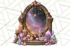 Witch Psychic Gothic Supernatural Clipart PNG Product Image 4