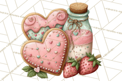 Milk Cookies Candy Chocolate Dessert Clipart PNG Product Image 3